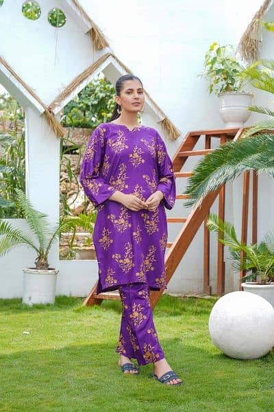 woman cloths available 2pcs for all design and free delivery All Pak 7