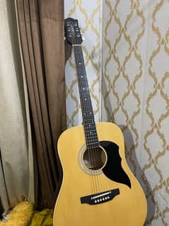 jumbo new professional  guitar  10/10  with bag and all accessories