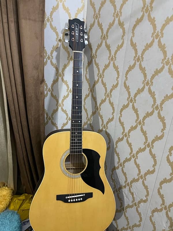 jumbo new professional  guitar  10/10  with bag and all accessories 2