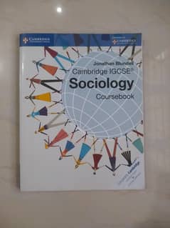 Cambridge Sociology Course book For O Levels By Jonathan Blundell