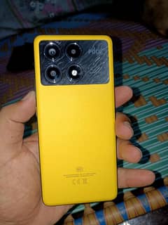 Xiaomi Poco x6 pro 5G 12+8/512 Gb Yellow leather Back ,10/10