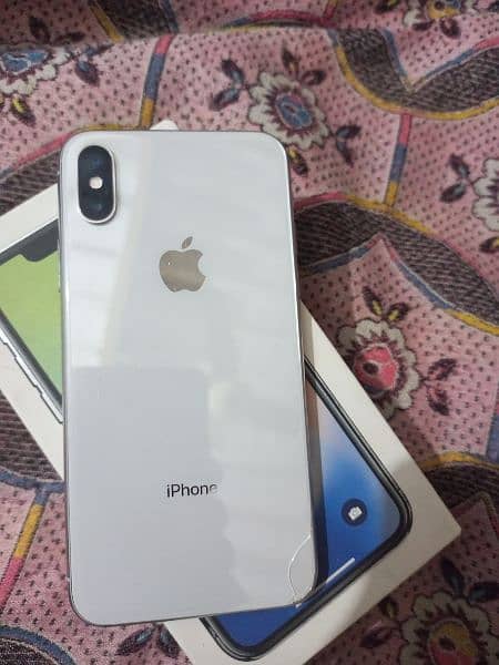 i Phone X PTA Approved (jv) 64GB With BoX 0