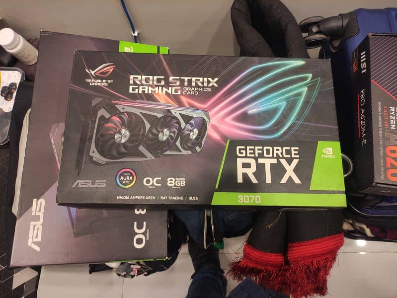 3070 ROG strix unused just open box 0