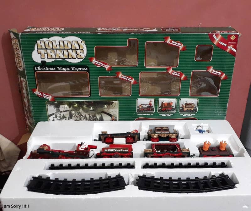 Holiday Trains Chrismas Magic Express Train Set 1