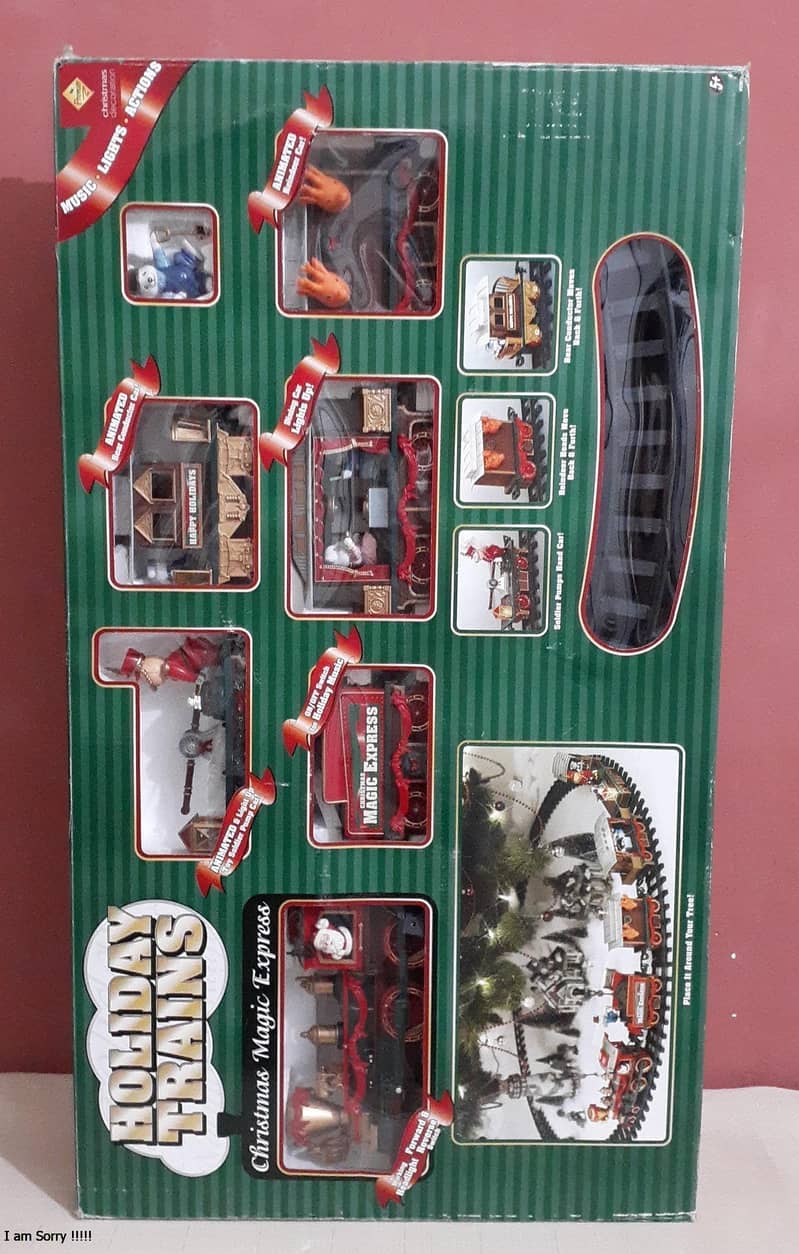 Holiday Trains Chrismas Magic Express Train Set 2