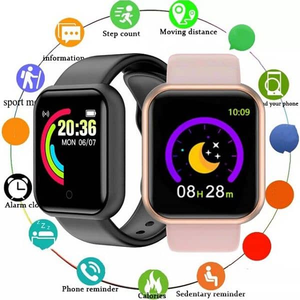 real step count watch with all functions of fitness 1