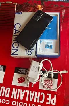 TECNO CAMOM 18T COMPLETE BOX BEST IN CONDITION 6GB RAM 128GB MEMORY