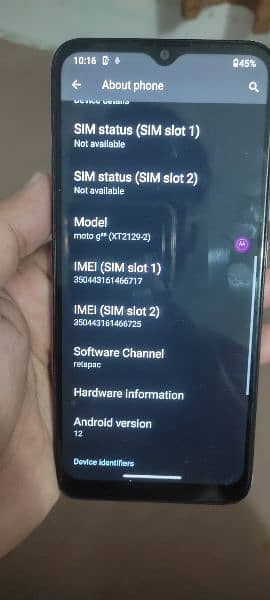 Motorola G30 official PTA dual sim 1