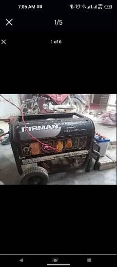 Firman Generator for sale in Genuine Condition 0