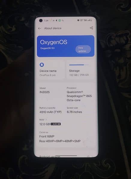 oneplus 8 pro 12/256 exchange possible 0