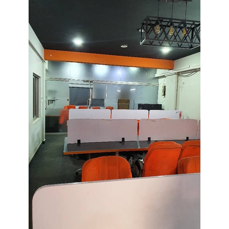 48 PERSON SETTING VIP FULL FURNISHED OFFICE FOR RENT 24&7 TIME 6