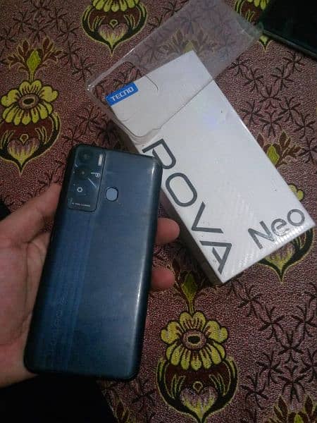 Tecno neo pova 4 GB ram 64 memoi double specker 6000 Batry 1