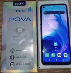 tecno pova with complete box