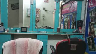 Salon setup for sell liyari me he agar shop Leni he to bi