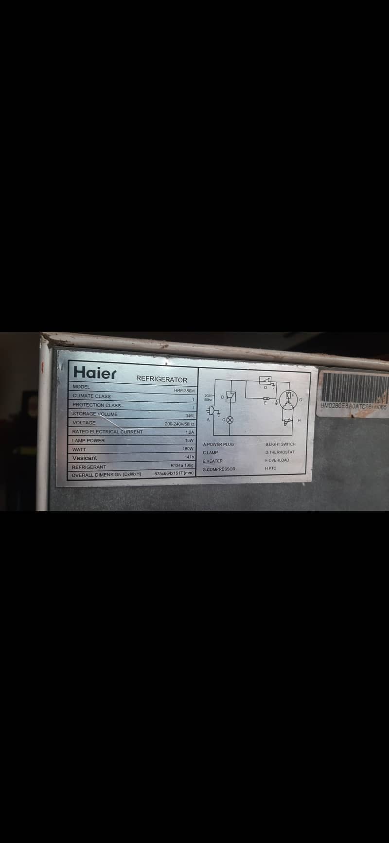 Large size Haier Refrigerator 1