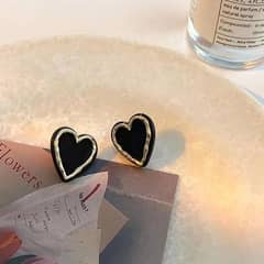 Heart design earrings