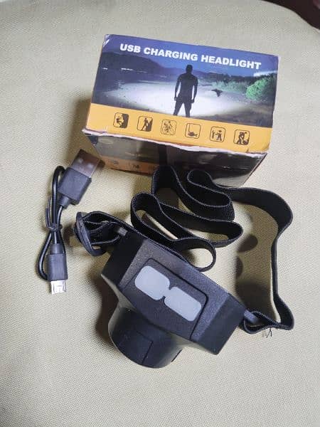 USB charging headlight 3