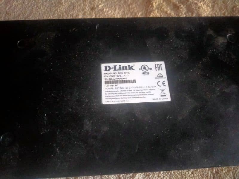 D. Link 16 port network switch 2