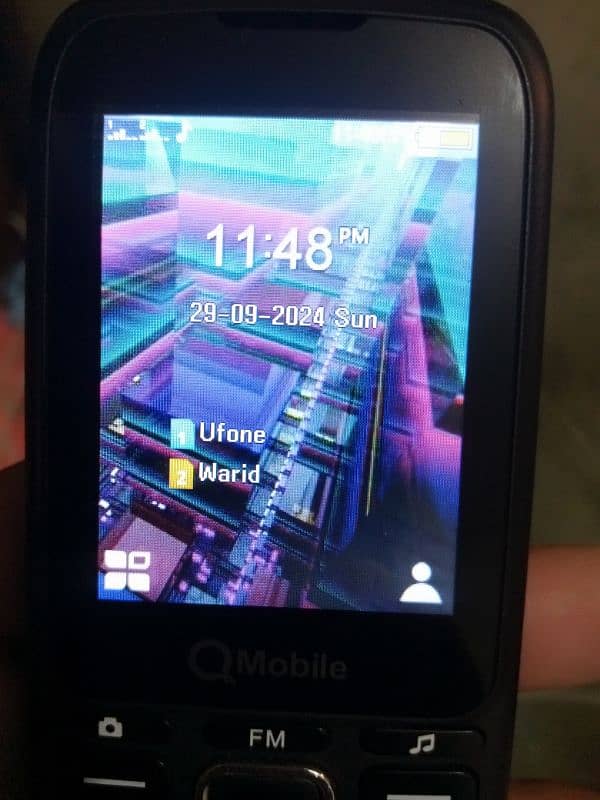 Qmobile 3000 Mah heavy battery 4 days battery timing duel Sim warking 6