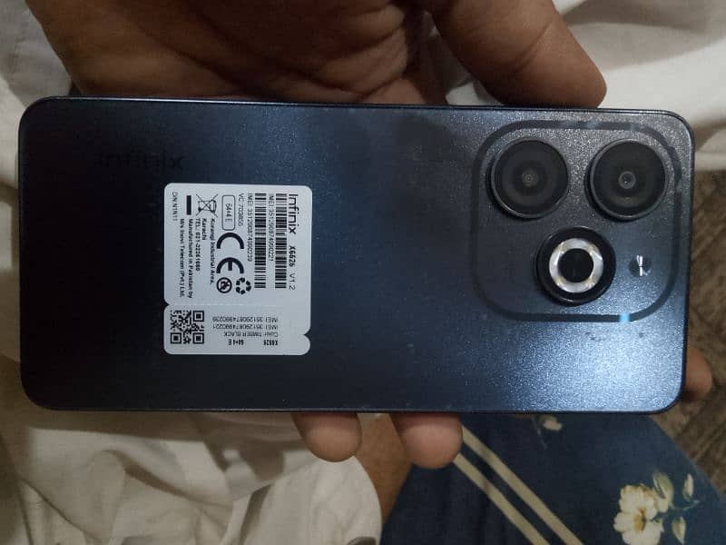 Infinix smart 8 4/64 with 5 month warranty original box and charger 1