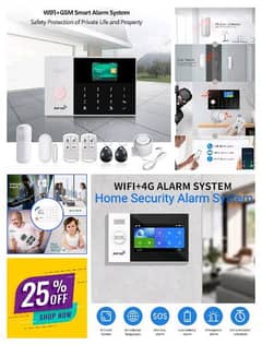 smart home security burglar alarm system door sensor motion sensor