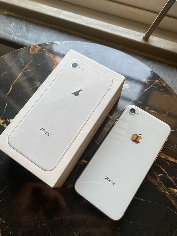 Iphone 8, 64GB PTA Approved with Box 6