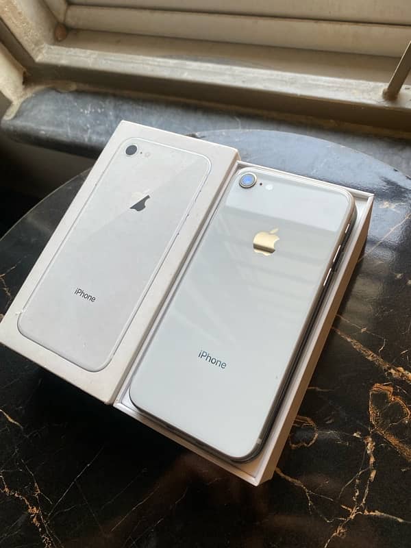 Iphone 8, 64GB PTA Approved with Box 7