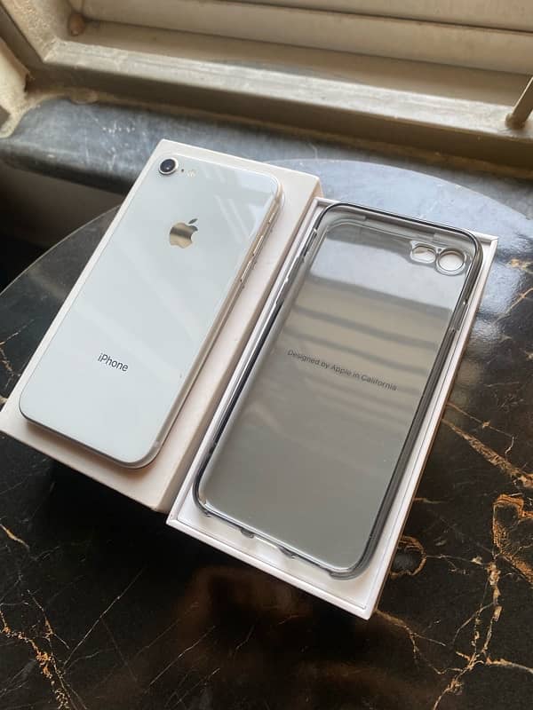 Iphone 8, 64GB PTA Approved with Box 8