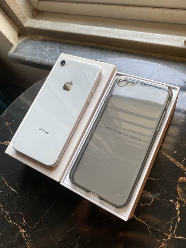 Iphone 8, 64GB PTA Approved with Box 9