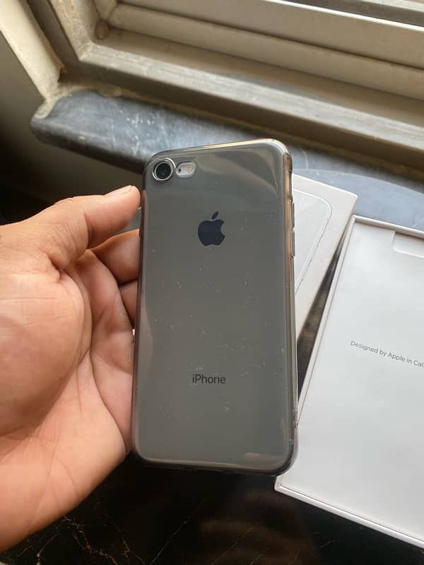 Iphone 8, 64GB PTA Approved with Box 10