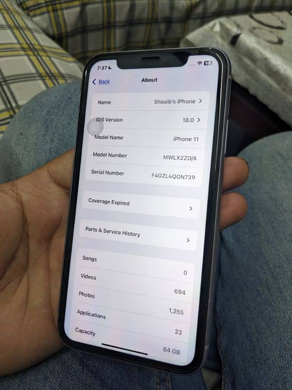 iPhone 11 64GB FU Non PTA With Box Charger 9