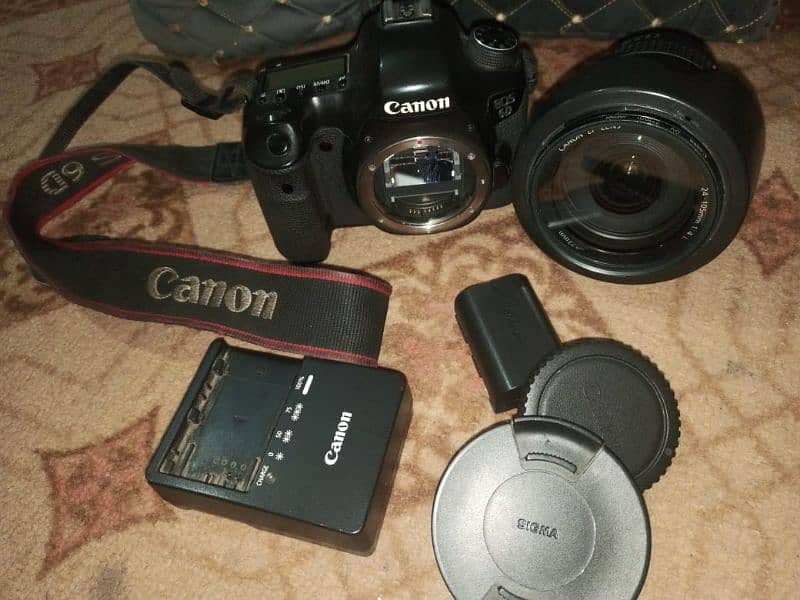 6D canon lens 24/105 4