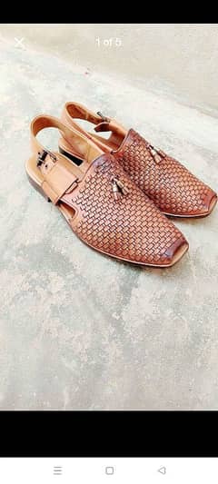 Pure leather men's sandals 10 number