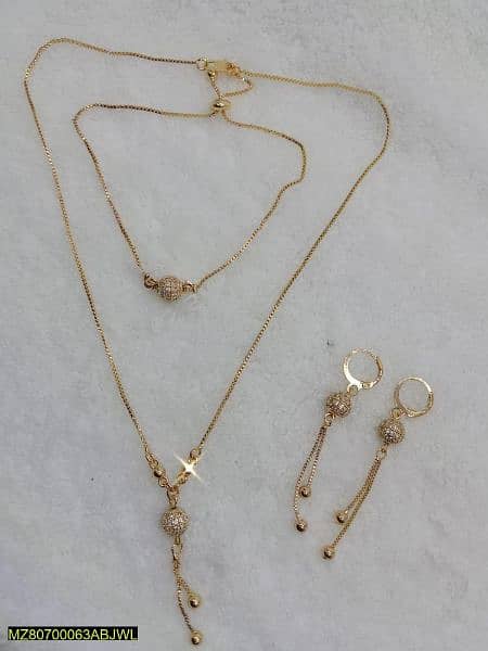 gold plated jewelry set 2