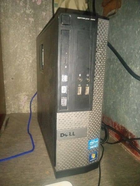 optiplex 390 PC with 16" LCD 3