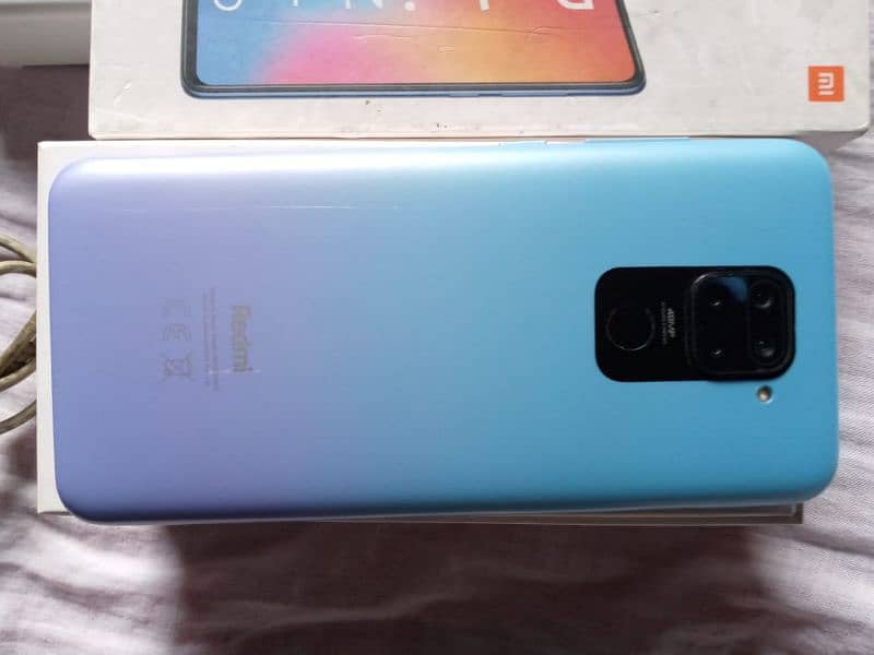 redmi note 9 full box 4/128 1