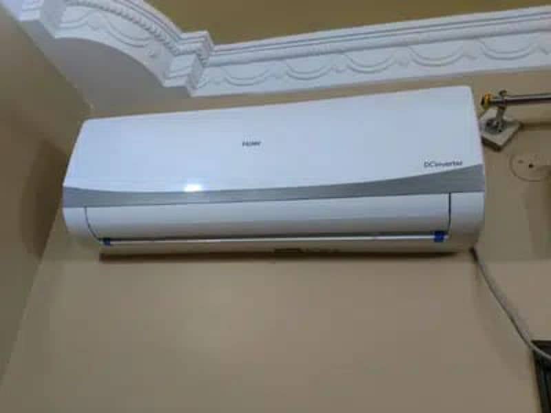 Haier 1 ton DC inverter heat and cool functional Ac 1