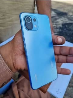 Mi 11 lite blue colour 6/128