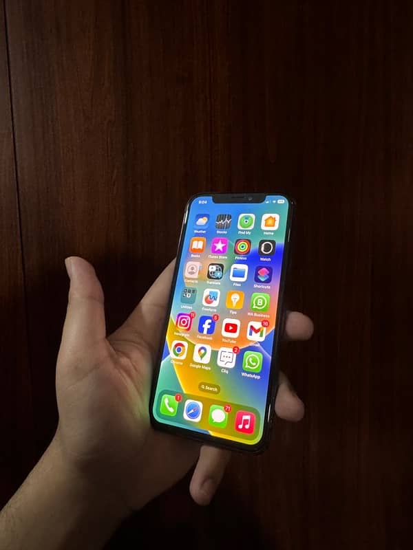 Iphone X PTA approved 100% BH 1