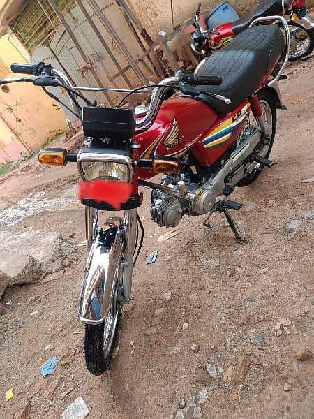 honda cd 70 for sale 2015 modal islamabad num 4