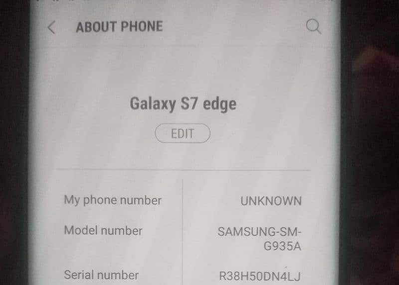 Samsung s7 edge 3ram 32rom 0