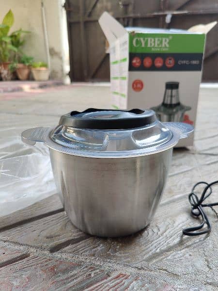 CYBER silver crest electric meat grinder 5