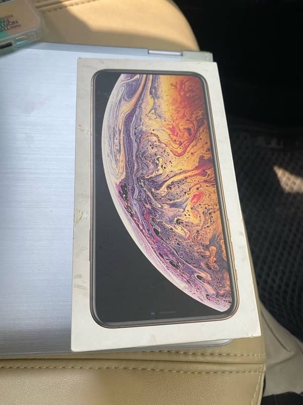 iPhone Xs Max 256Gb Gold Dual PTA Approved 7