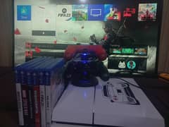 PS4 Fat 500GB Console - 8 Games Bundle, Excellent Condition"