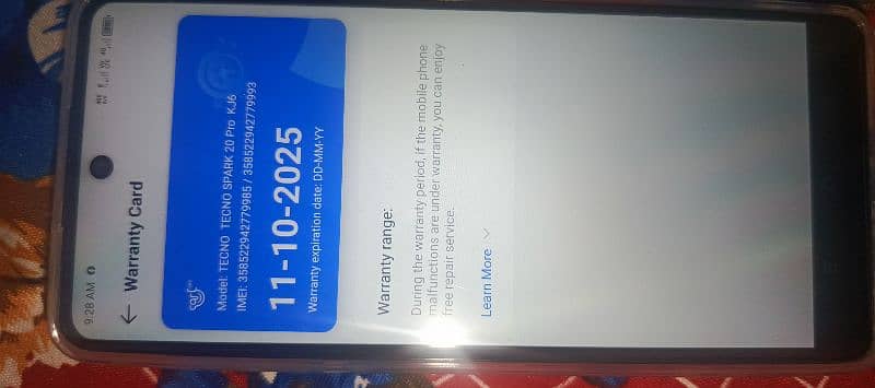 tecno spark 20 pro 8/256 just open box 2