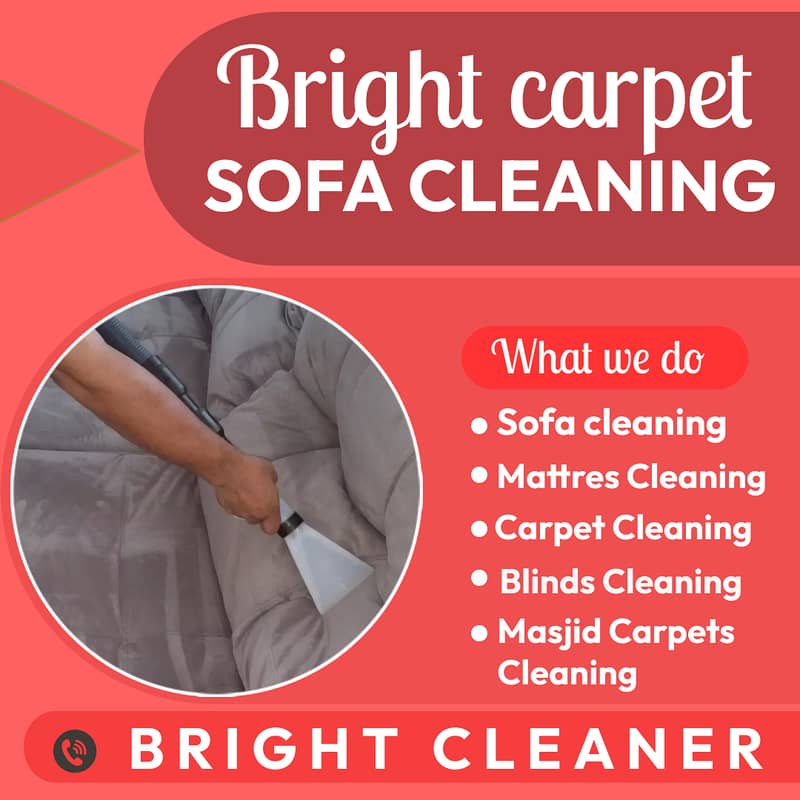 Sofa cleaning service /Mattress clean /Carpet clean /Curtains Clean 1