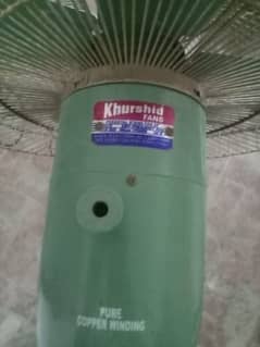 khursheed pedestal fan 3 to 4 months used