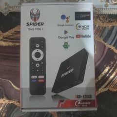 RAM 8GB ROM 128GB SPIDER ANDROID SMART TV BOX