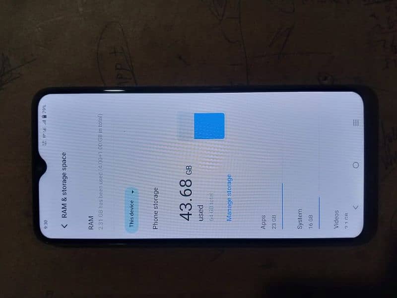 10/10 condition cell# 03164563621 (Vivo y15c) 2