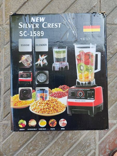 Silver crest blender Germany 3